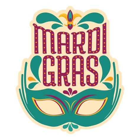 Mardi Gras Colombina Mask Sticker Png And Svg Design For T Shirts