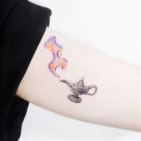 Aladdin Genie Lamp Tattoo