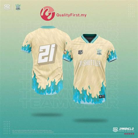 Baju Jersey Custom Nama Dan Nombor Murah Viral Jersi Perempuan Budak