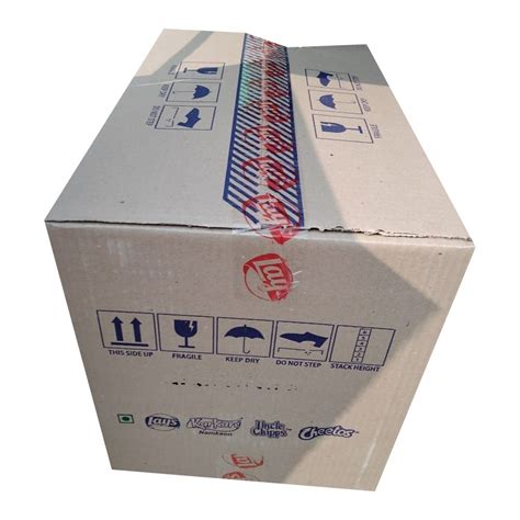 Double Wall Ply Brown Rectangular Corrugated Packaging Box At Rs