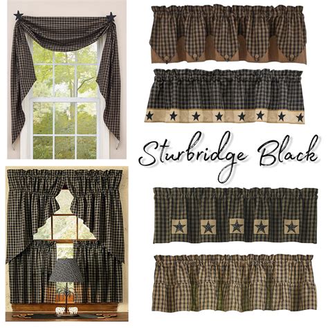 Sturbridge Black Window Treatments Allysons Place