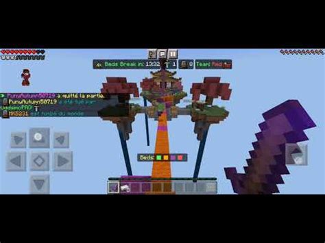 Je Joue En Bedwars YouTube