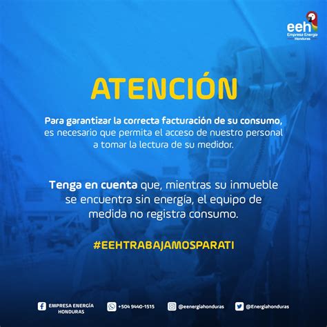 Empresa Energía HN on Twitter EEHTrabajamosParaTi Los Inspectores de