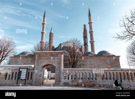 Edirne Turkiye Jan The Selimiye Mosque Is An Ottoman