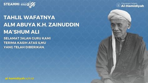 YASIN TAHLIL HARI 1 ALMAGHFURLAH ABUYA KH ZAINUDDIN MA SHUM ALI