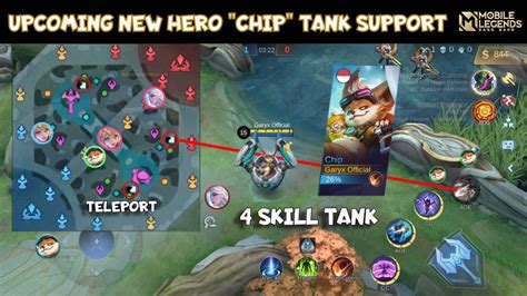 GAMEPLAY NEW HERO CHIP MLBB CHIP MOBILE LEGENDS NEW HERO MLBB