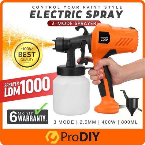 Ldm W Ml Electric Paint Sprayer Gun Airless Spray Machine