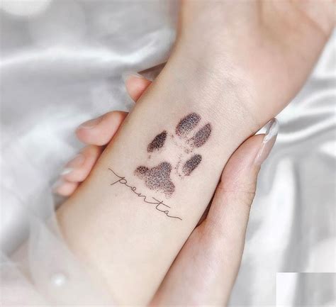 30 Creative Paw Print Tattoo Designs With Powerful Meanings Amazing Xanh