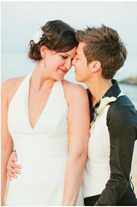 Pin On Butch Femme Lesbian Wedding Photographs