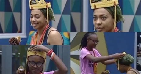 Big Brother Naija Tboss Becomes Head Of House After National Anthem