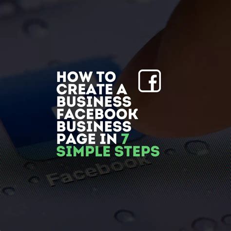 🔥how To Create A Business Facebook Business Page In 7 Simple Steps