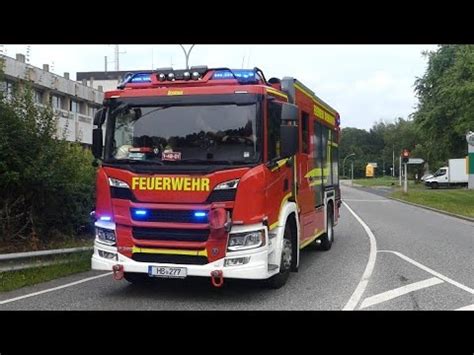 BULLHORN PRESSLUFTHORN HLF DLK Der Berufsfeuerwehr Bremerhaven Auf