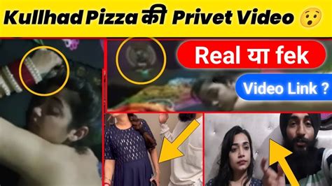 Kulhad Pizza Couple Viral Video Today Kulhad Pizza Viral Video