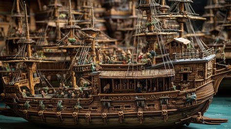 Fondo Gran Grupo De Barcos De Madera En Exhibici N Fondo Imagen De