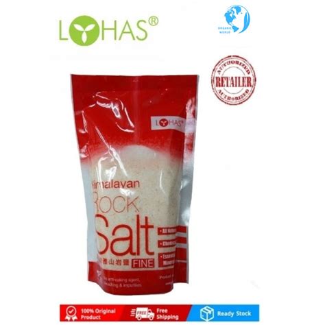 Lohas Natural Himalaya Rock Salt Fine G Lazada