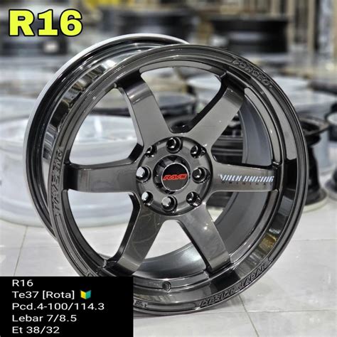 Jual Velg Racing Te Saga Ring Untuk Jazz Yaris Mobilio Avanza