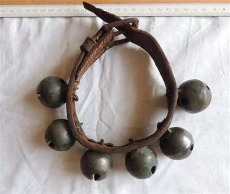 Ancien Collier De Transhumance Brebis Ch Vre Grelots Et Eur