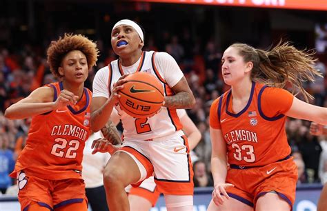 Syracuse Womens Basketball Box Score Vs Clemson