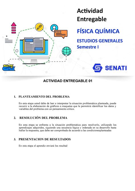 Entregable 1 FISICAQUIMICA PRIMERSEMESTRE SENATI Física y química