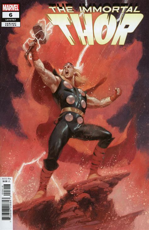 Immortal Thor 6 Cover D Incentive Julian Totino Tedesco Variant Cover