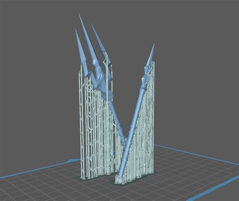 Aquaman 2 Black Trident 3d Model 3d Printable Cgtrader