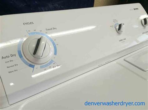 Large Images For Kenmore 600 Series Washerdryer Super Capacity Plus