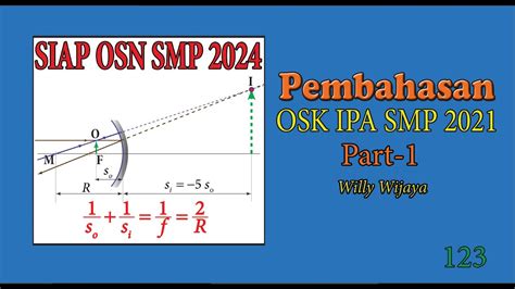 Siap OSN 2024 Pembahasan OSK IPA SMP Fisika 2021 Part 1 YouTube