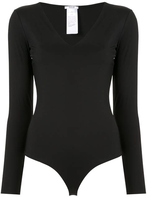 Wolford V Neck Bodysuit Farfetch