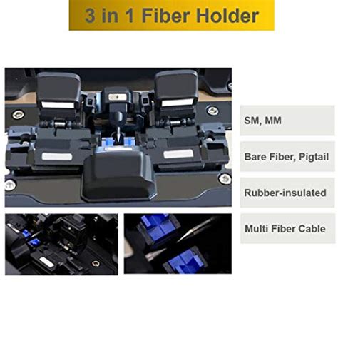 QIIRUN Fusion Splicer AI 9 Toolbox Kit With Auto Focus And 6 Motors For