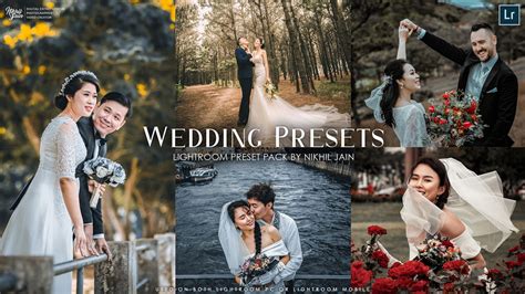 5 Wedding Lightroom Presets By Nikhil Jain Pik Templates