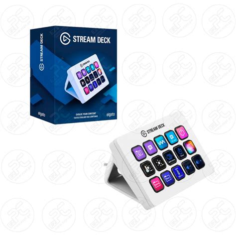 Elgato Stream Deck Mk White Teclas Lcd Personalizable Usb