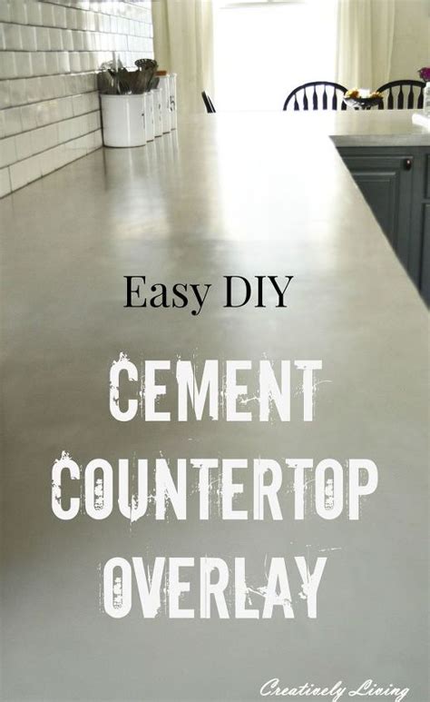 DIY Concrete Countertop Overlay! – 99easyrecipes