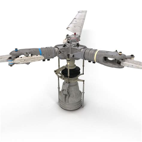 Helicopter Main Rotor 3d Model