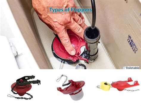 Hard Plastic Toilet Flappers (Remove, Adjust & Replace)
