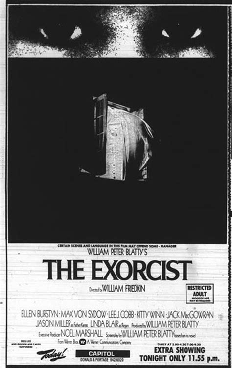 Horrorcreepster Exorcist Movie Horror Posters The Exorcist