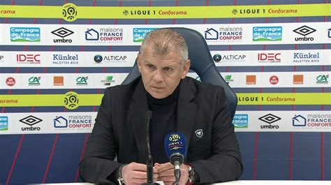 Conf Rence De Presse Patrice Garande Apr S Caen Montpellier Vid O