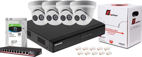 Zestaw Do Monitoringu Hikvision Zestaw Kamer Ip Hikivision Z