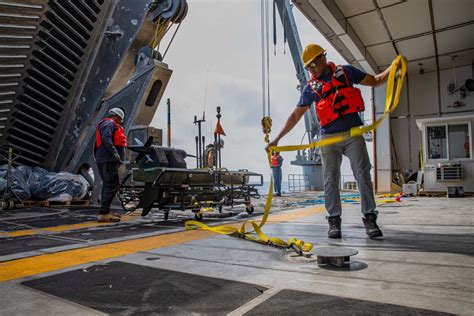 DVIDS Images USNS Burlington Launches Unmanned Surface Vehicle