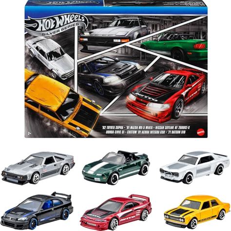 Hot Wheels JBY77 Street Of Japan Multipack Toyota Mazda Nissan Honda