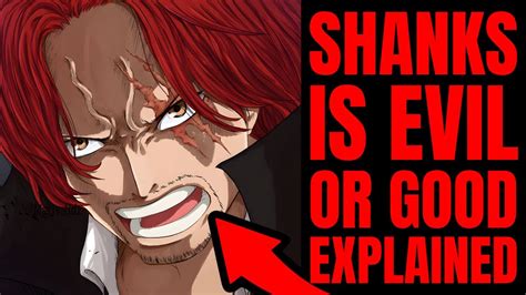 Explained Shanks Is Evil Or Good One Piece Theory Chapter