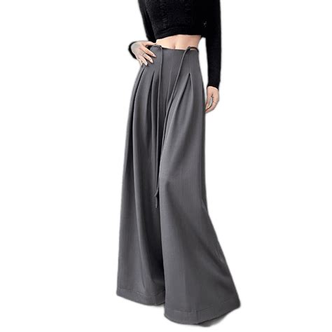 Advanced Sensory Suit Wide Leg Pants Womens Spring Design Sensor