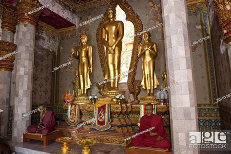 Wat Bang Riang Southeast Asia Buddhist Temple Thap Put Amphoe Hap