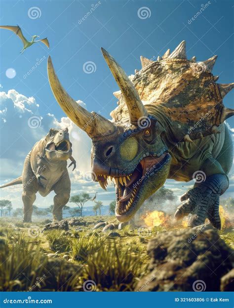 Majestic Dinosaur Landscapes Roaming The Prehistoric World With Epic