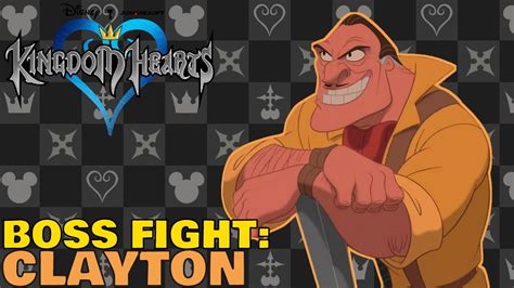 Kingdom Hearts Clayton Boss Fight Deep Jungle Proud Mode