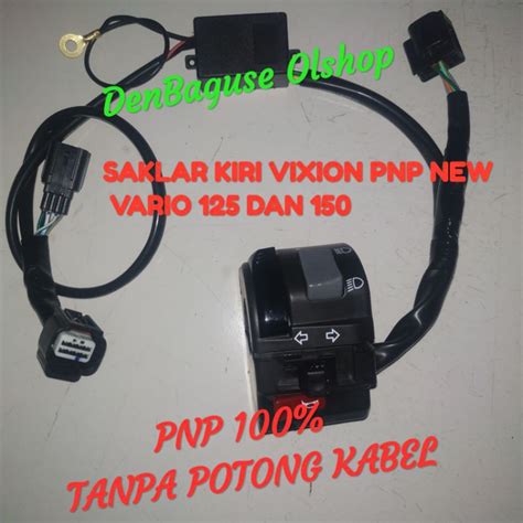 Jual Saklar Kiri New Vario Saklar Vixion Ori Minda Pnp New Vario