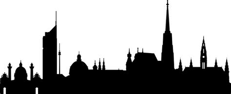 Vienna Skyline Silhouette at GetDrawings | Free download