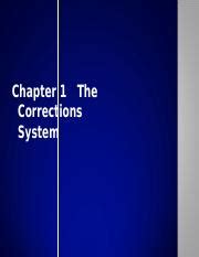 Ccjs Chapter Corrections System Ppt Chapter The