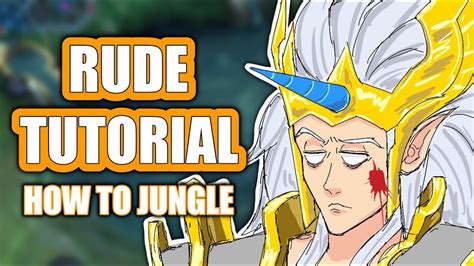 How To Jungle Tank Jungler Rude Tutorial Youtube