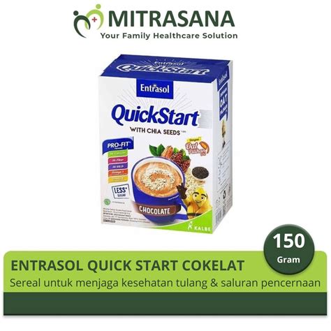 Jual Entrasol Quick Start Cereal Gram Shopee Indonesia