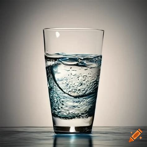 Glass Of Water On A Table On Craiyon